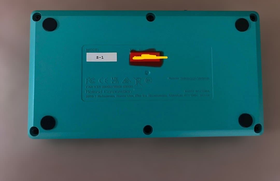 ROLAND AIRA S-1・アナログシンセサイザー・TWEAK・DAW