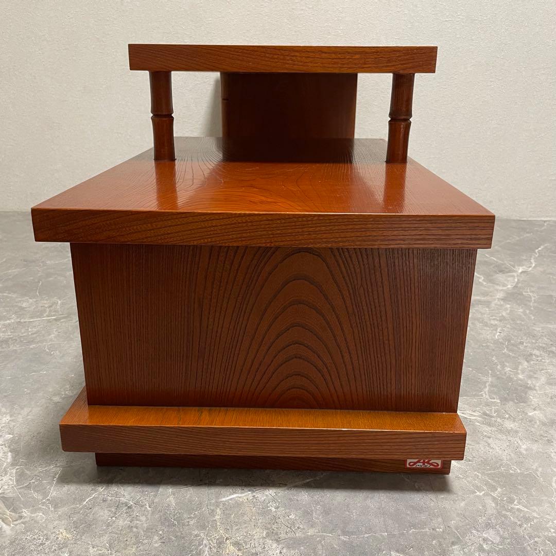 曙工芸　置き床和家具　和室置床置飾り棚 盆栽台　サイドボード 昭和レトロ