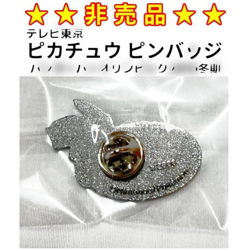 ★非売品★　2010年バンクーバー冬期オリンピック　ピカチュウ ピンバッジ