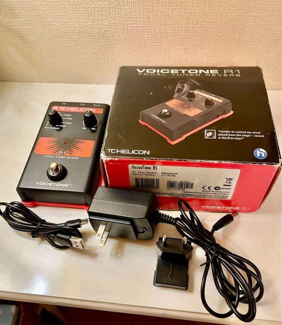 ボーカル用コンパクトエフェクター リバーブVoiceTone R1 ユーズド美品