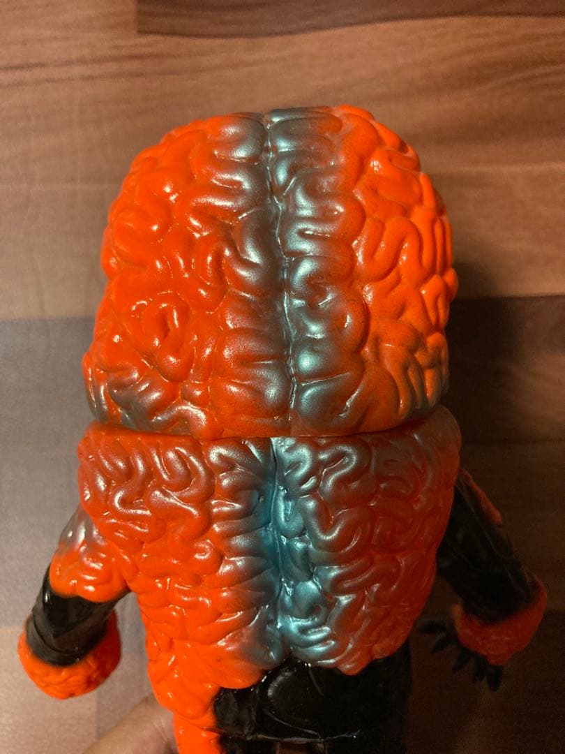 超人怪人工房　ノウゲルゲ　オレンジ色　ソフビ　バロムワン