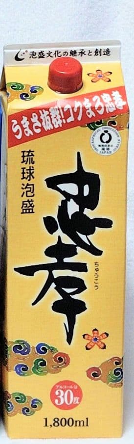 Takayuki Ueda 泡盛30度 紙パックセット1.8LX12本