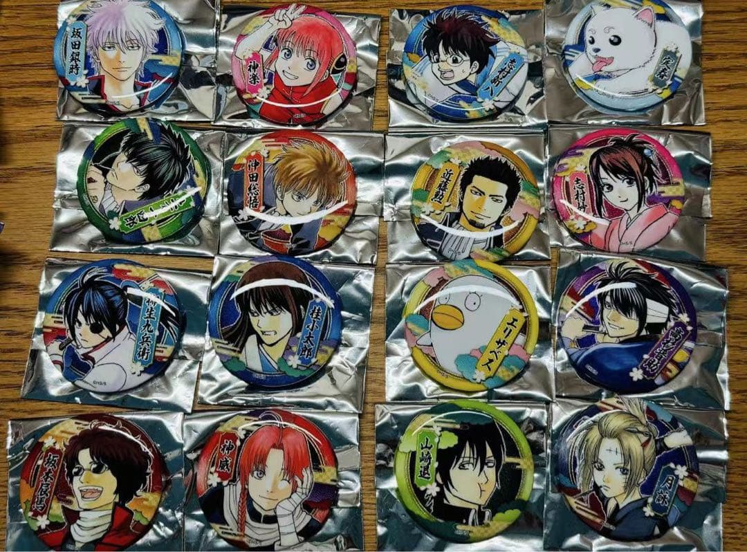 銀魂　中国　ジャッジショップ　原作缶バッジ