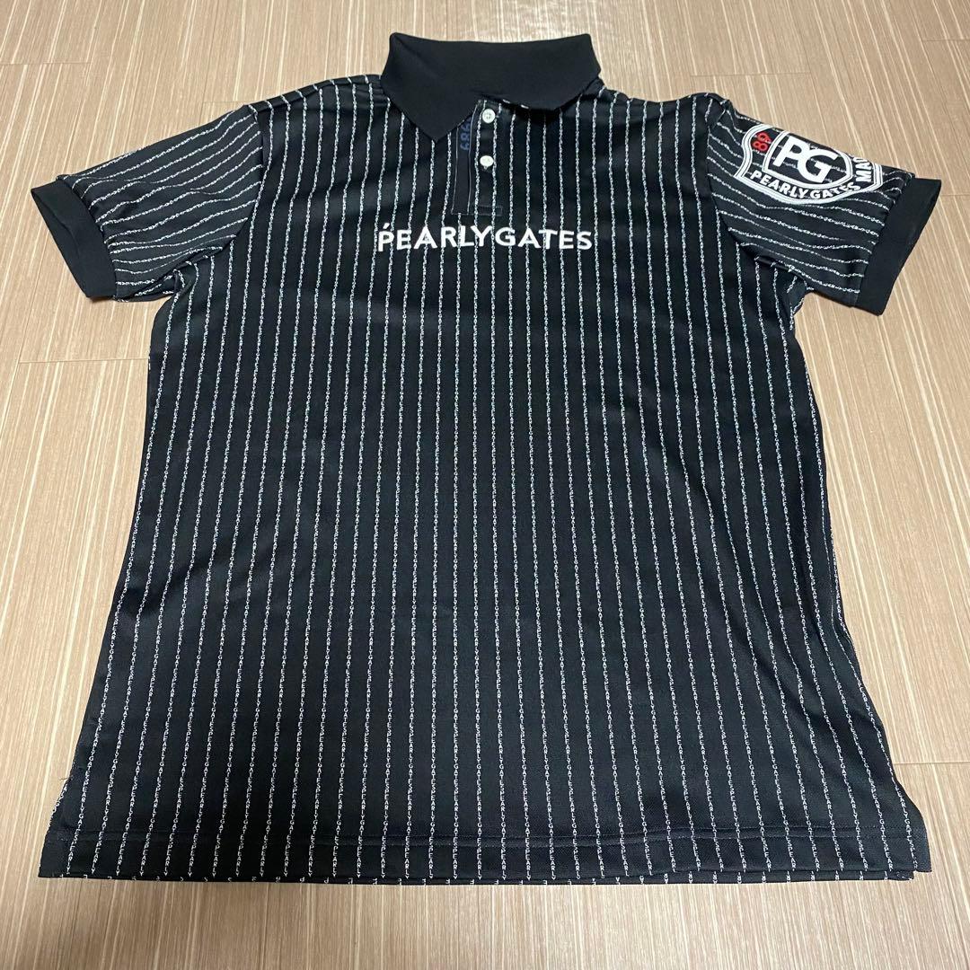 パーリーゲイツ　カノコ半袖ポロシャツ　サイズL