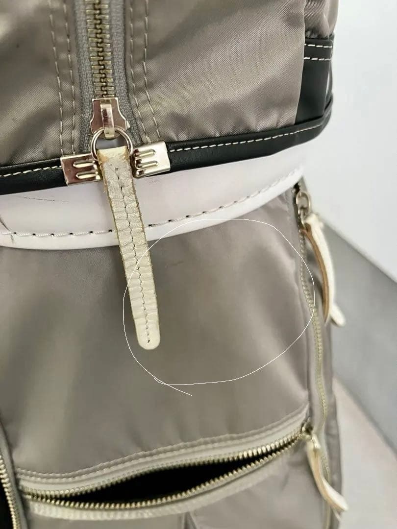 考英舎　9型　3.3キロ　シルバーグレー　キャディバッグ