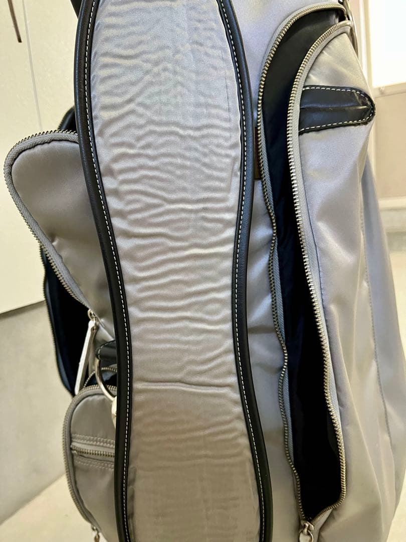 考英舎　9型　3.3キロ　シルバーグレー　キャディバッグ