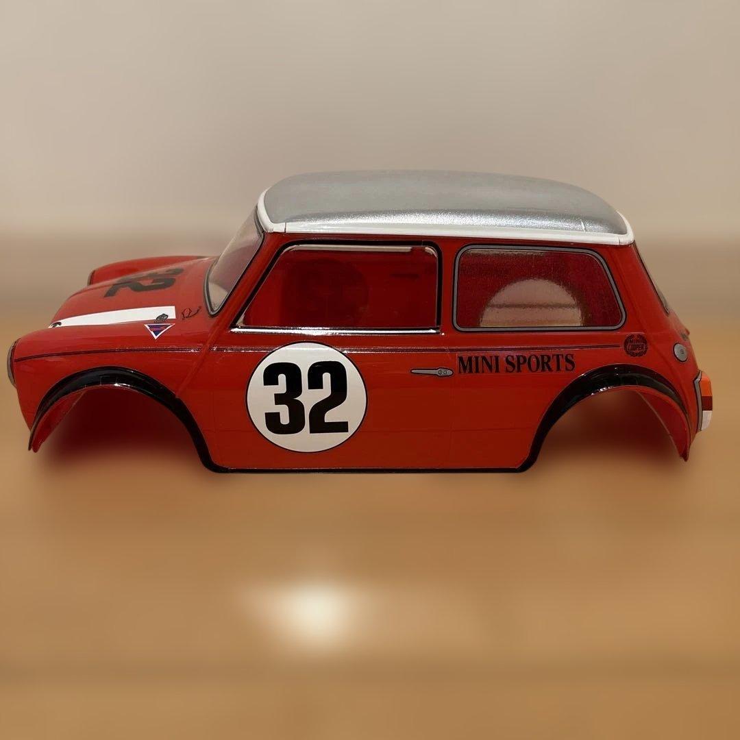 タミヤ　ラジコンボディ　ミニクーパーレーシング