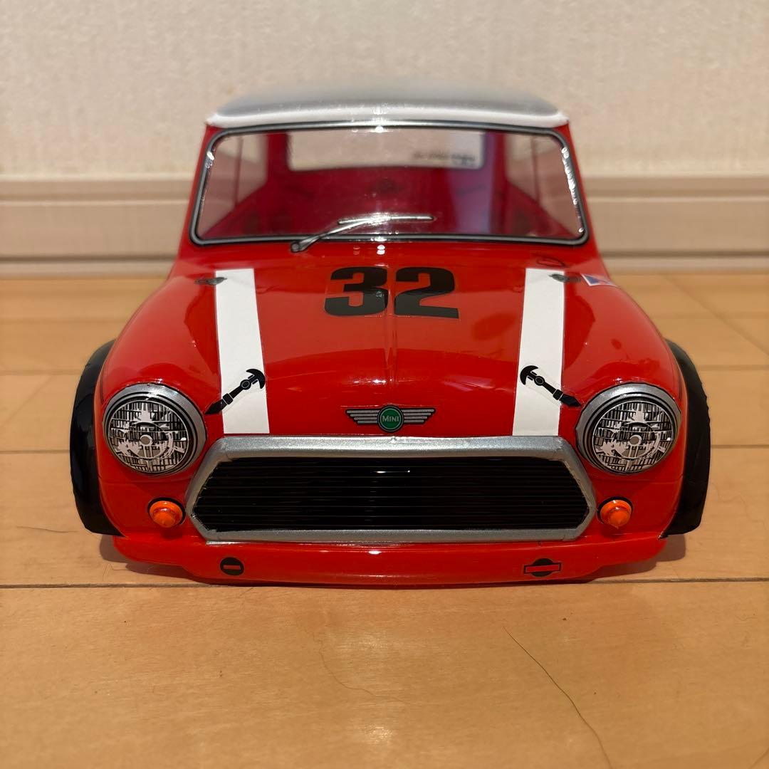タミヤ　ラジコンボディ　ミニクーパーレーシング