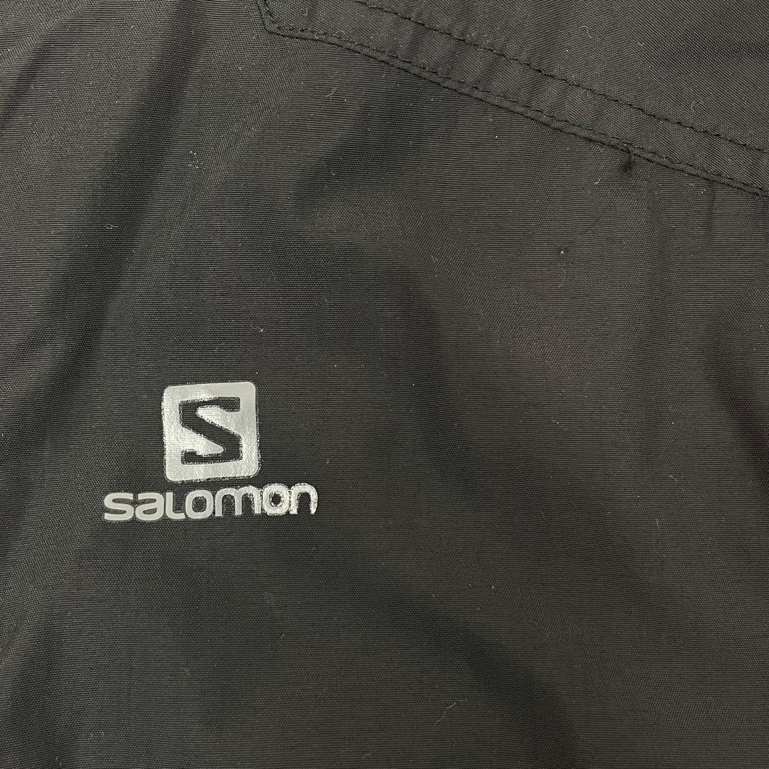 SALOMON スキーウェア　防風ジャケット　XL ブラック