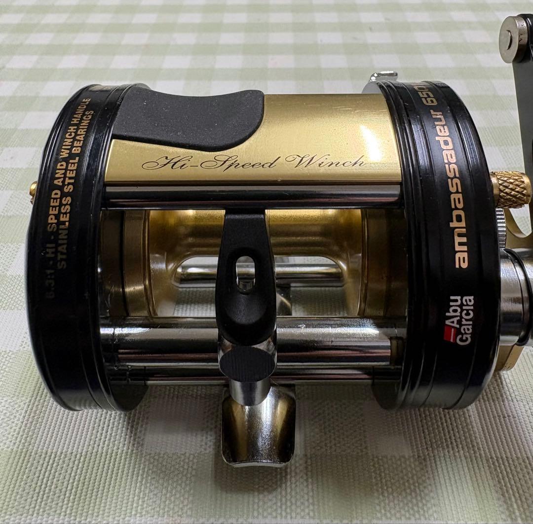 アブガルシア アンバサダー 6501C Hi-Speed Winch Plus