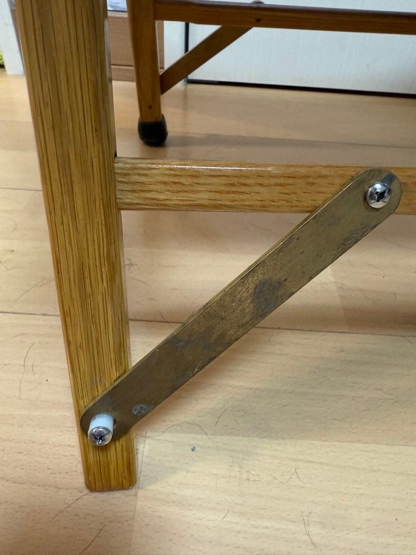 カーミットチェア ブラック ヒジラク ブラス カスタム品