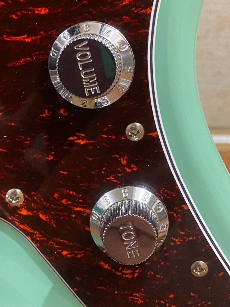 テト様　Bacchus エレキギター ミントグリーン