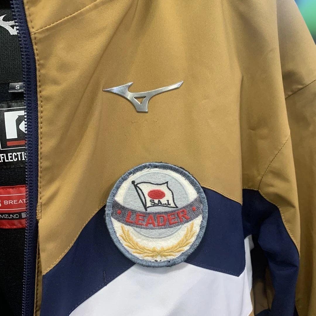 【美品】MIZUNO ミズノ SAJ日本 スキーウェア セットアップ 上下 S