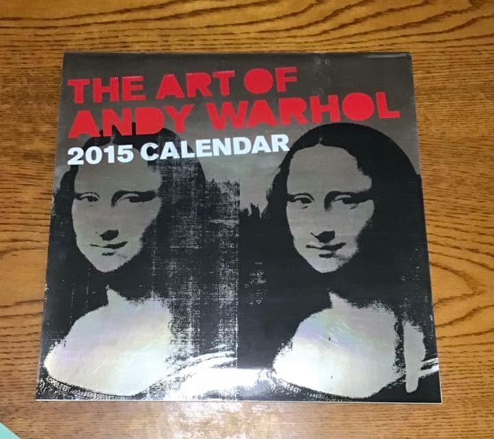 andy warhol カレンダー　2013-2020の8年分