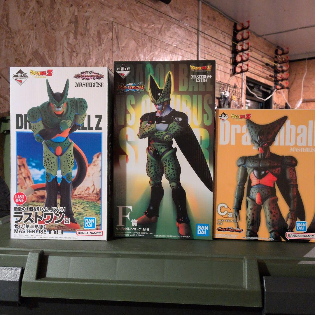 ドラゴンボール　一番くじ　セル　セット