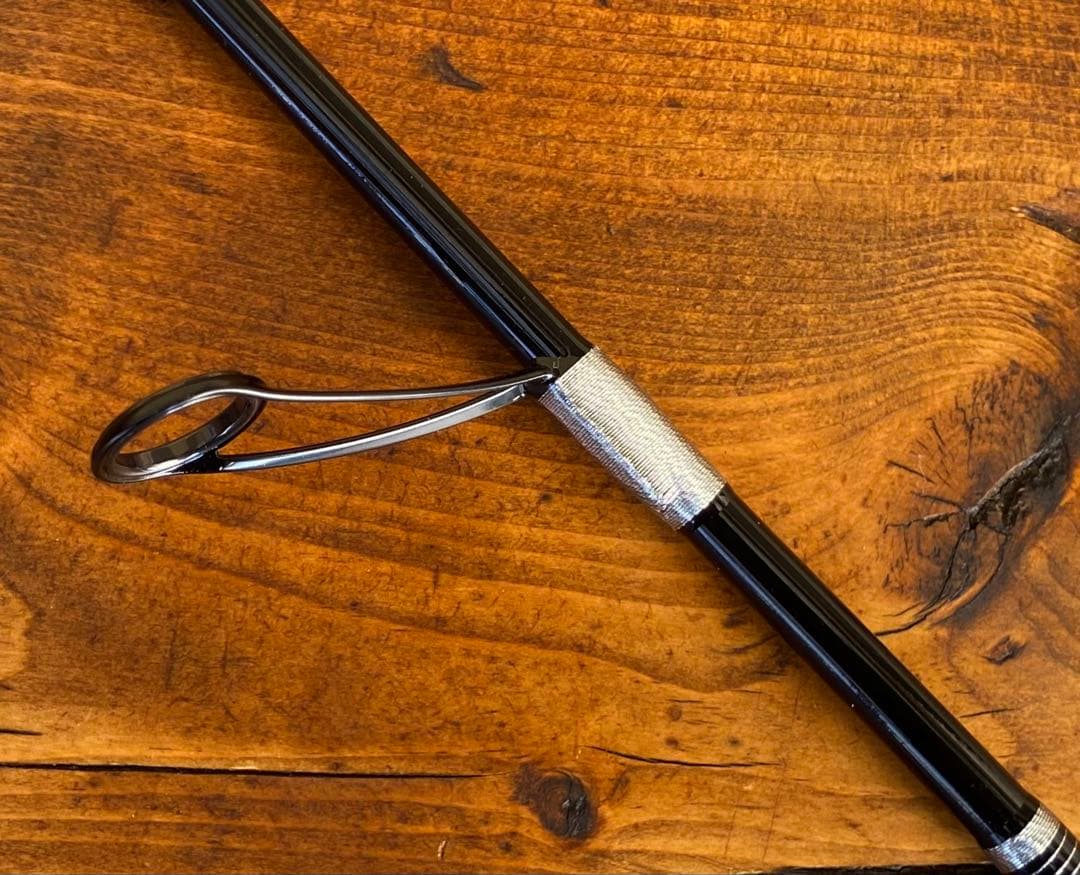 トラウトロッド　パックロッド　スピニングロッド　渓流釣り　グラス　カワセミ模様