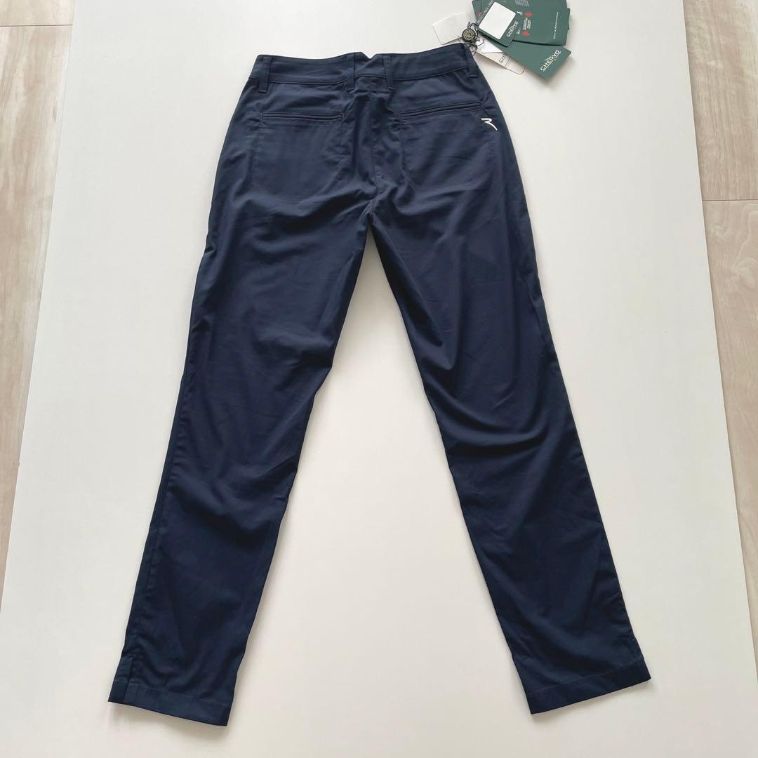 【タグ付き】シェルボ　レディース　ゴルフ　パンツ　ネイビー