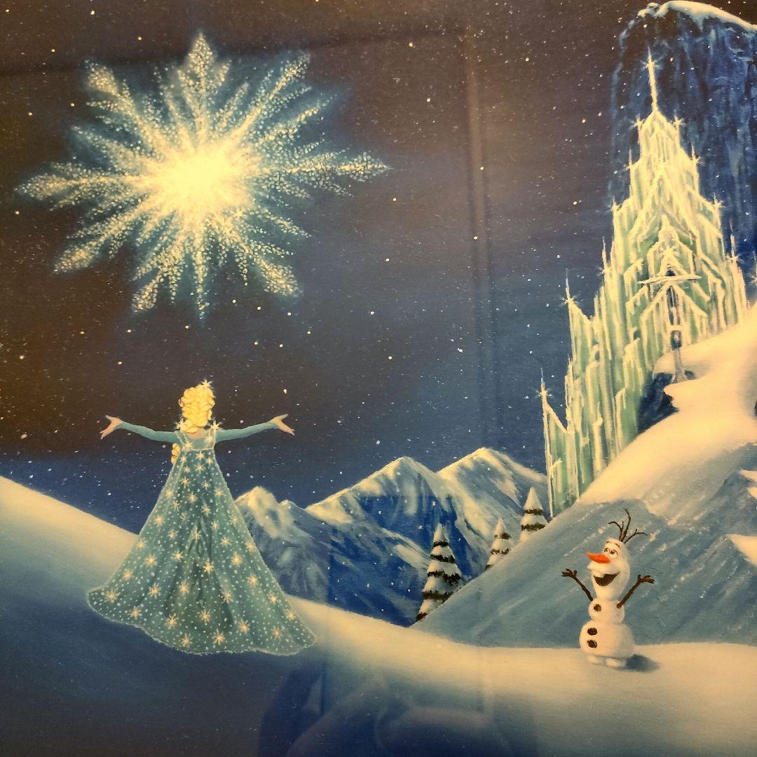 【限定品】アナと雪の女王 サイン入りアート Magic of Elsa