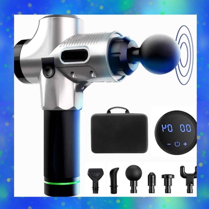 ❤現役カイロプラクター推奨❣プロも使う確かな実用性♪❤超高性能マッサージガン