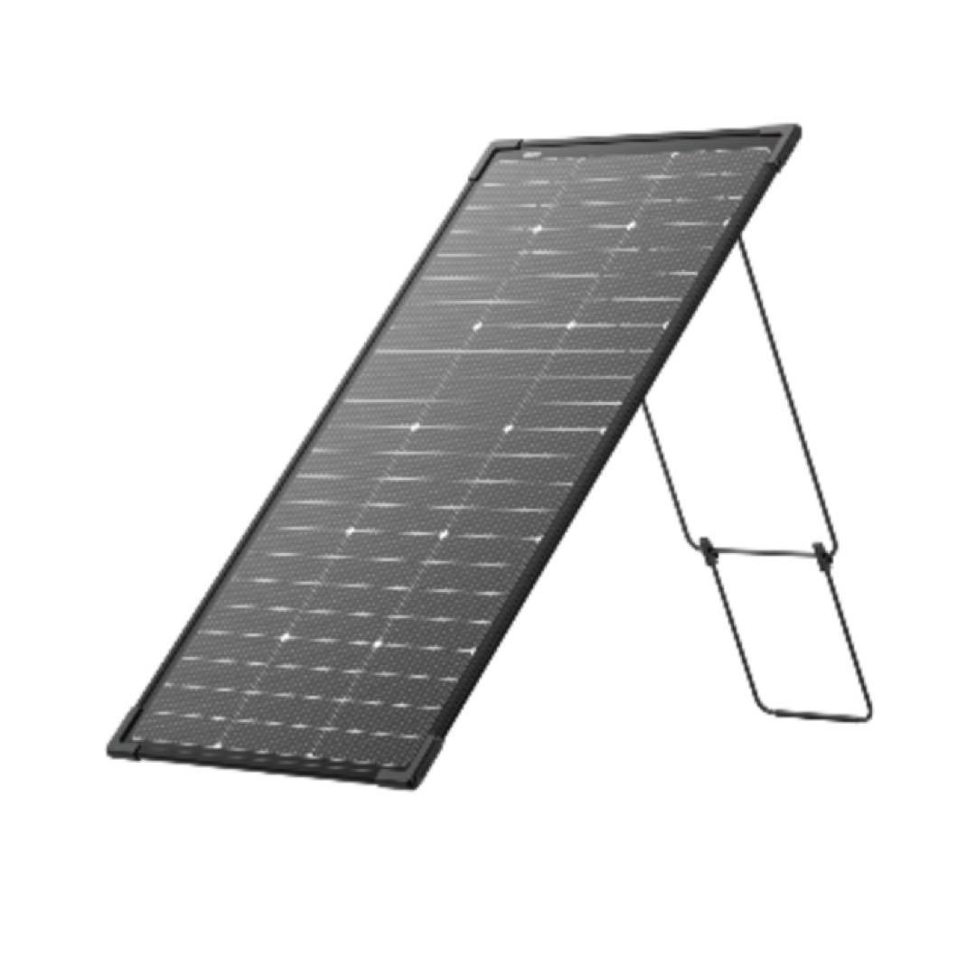 N556 EcoFlow 125W 両面ソーラーパネル ケーブル付