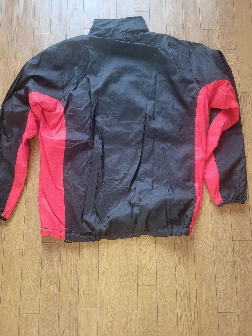 Canterbury フルジップジャケット M 黒/赤