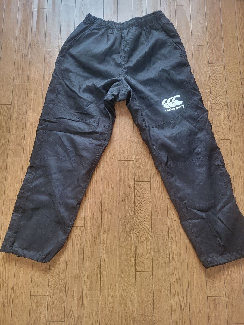 Canterbury フルジップジャケット M 黒/赤