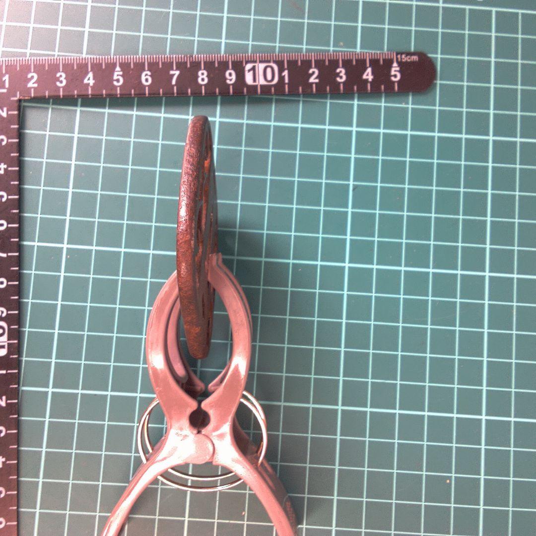 小物１ 鉄製 鍔(つば) 複雑な模様