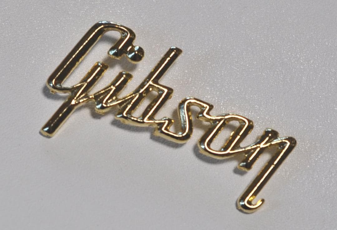 Gibson レイズドロゴ 1958 Korina Flying V ゴールド