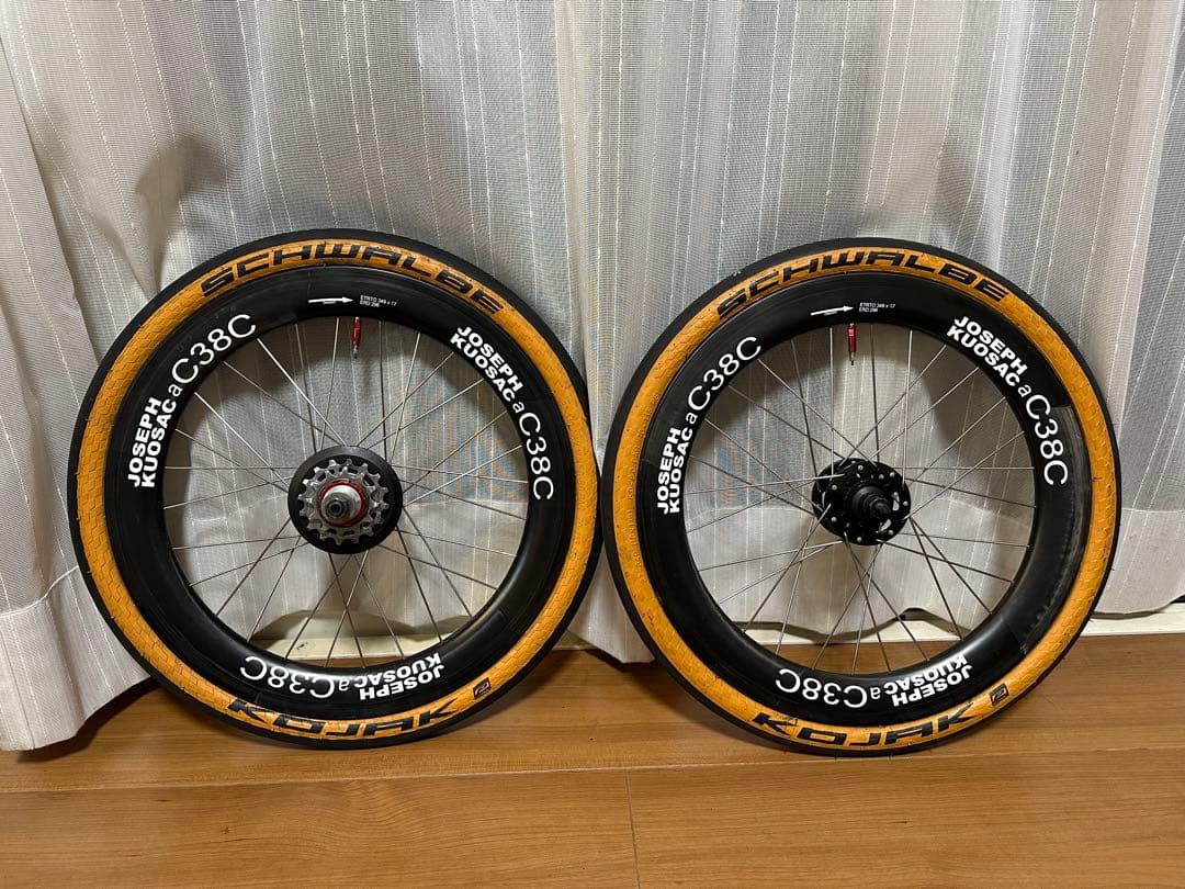 JOSEPH KUOSAC BROMPTON用　カーボンホイール　2sモデル