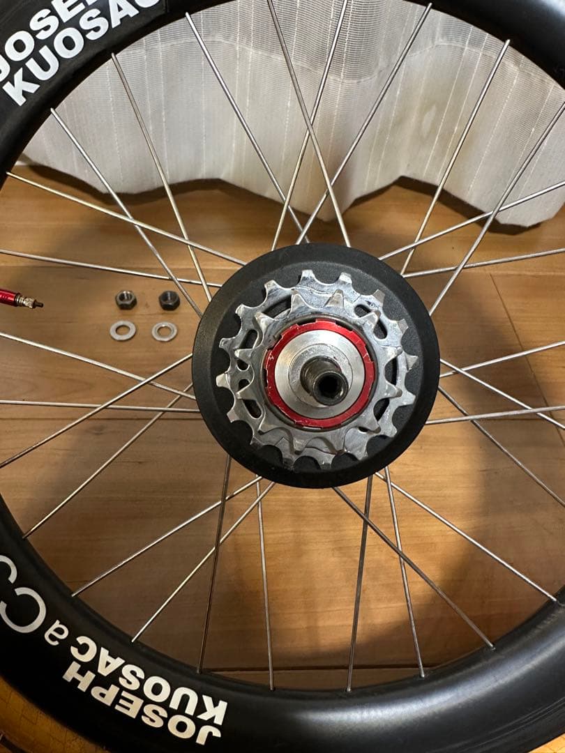 JOSEPH KUOSAC BROMPTON用　カーボンホイール　2sモデル