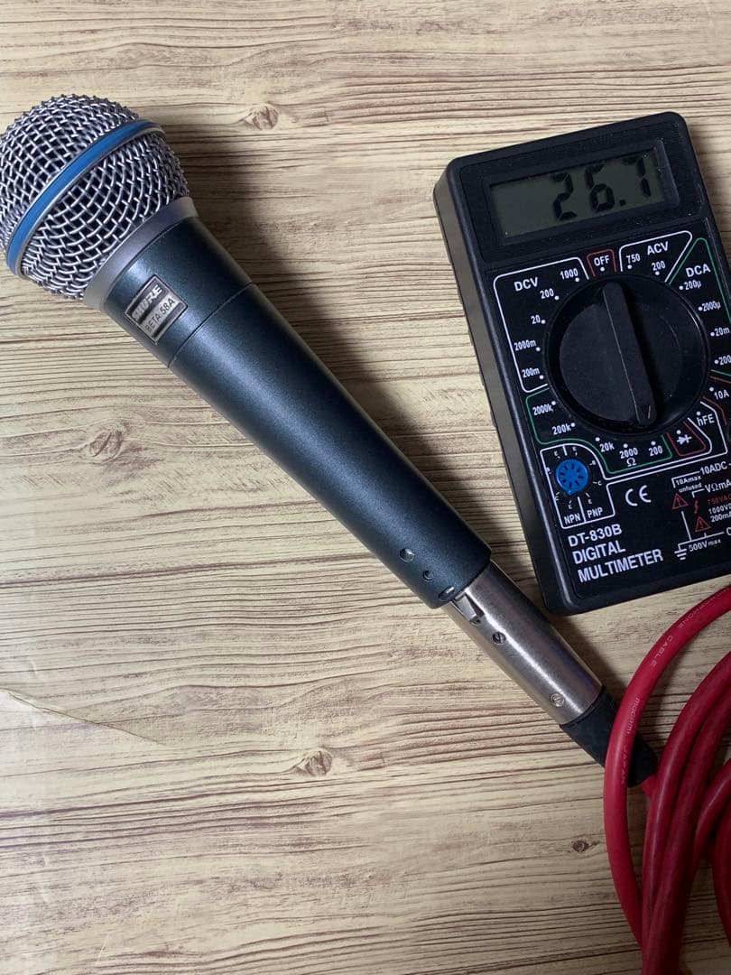 Shure Beta 58A サウンドハウス購入　メキシコ製