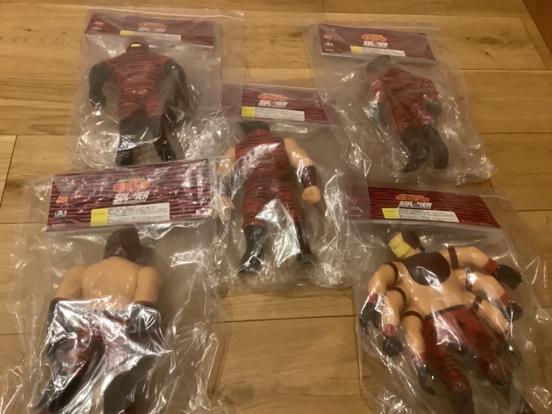 超希少品‼️　キン肉マン　ファイブスタートイ　ソルジャーチーム新品未開封品！