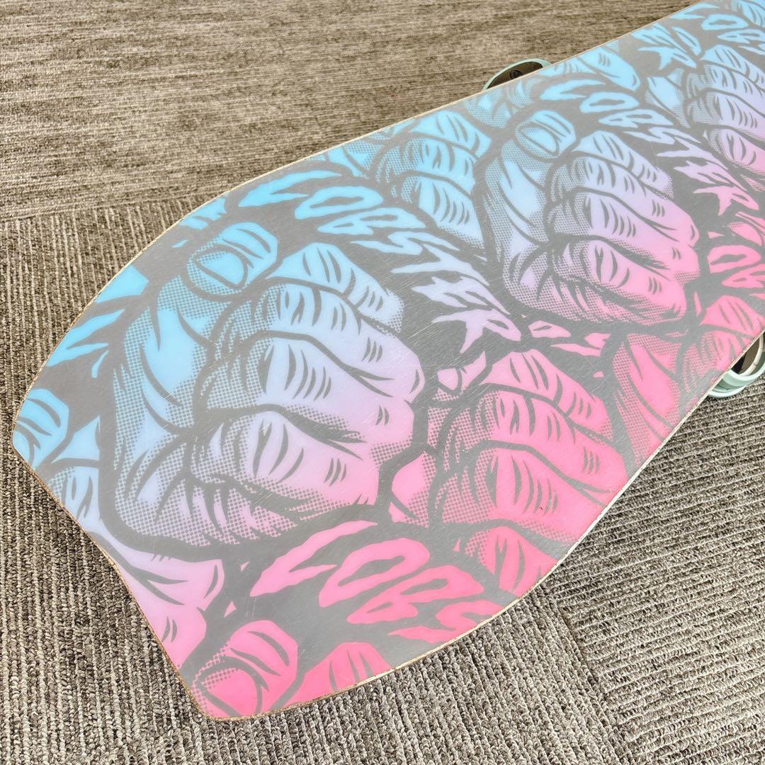 62超豪華❗️LOBSTER×FLUX スノーボードセット★154cm+ビン付