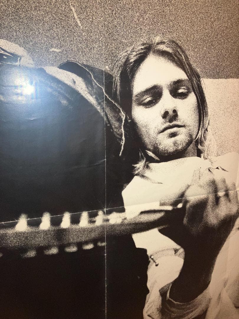 90年代 ネオヴィンテージ！NIRVANA ニルヴァーナ カートコバ―ンポスター