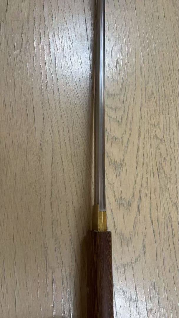花梨木鞘居合刀 模造刀　1095 鋼日本刀　居合練習
