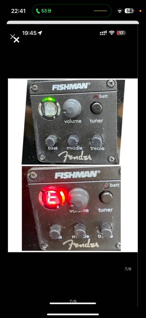 アコースティックギター ブラック fender