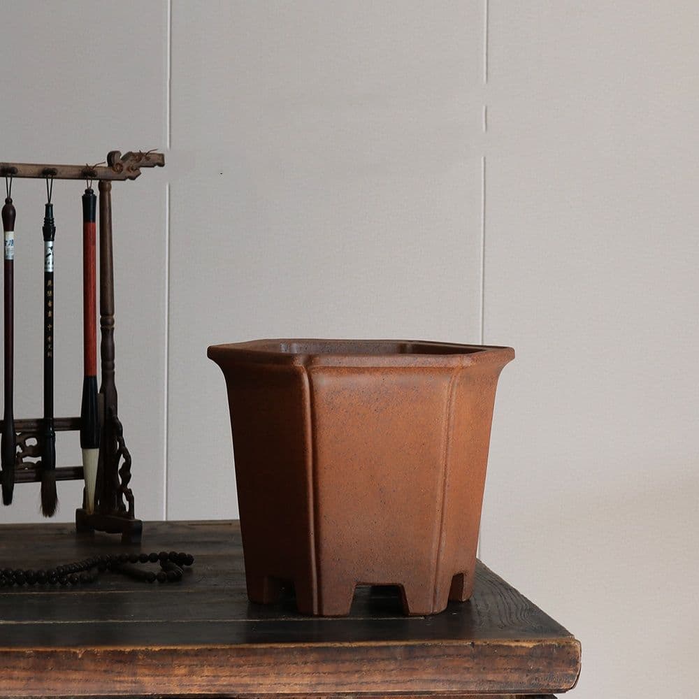 六方らん鉢 多肉植物鉢 紫砂鉢 盆栽鉢 植木鉢 小品盆栽鉢 大品盆栽鉢