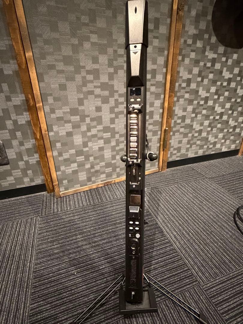 美品 AKAI EWI5000 ウインドシンセサイザー スタンド付き