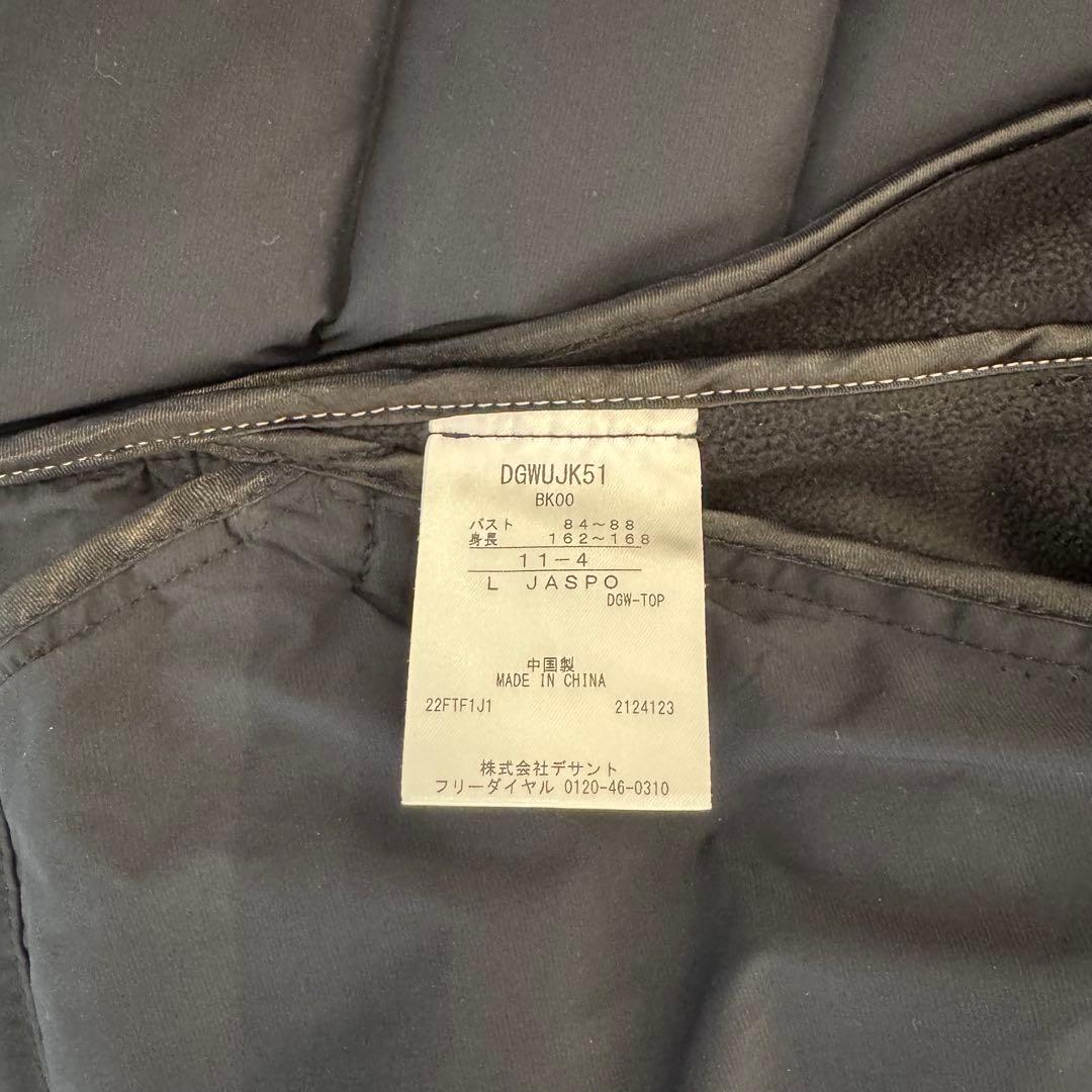 ●着用10回ほど● DESCENTE ゴルフ ベスト ブラック　サイズL