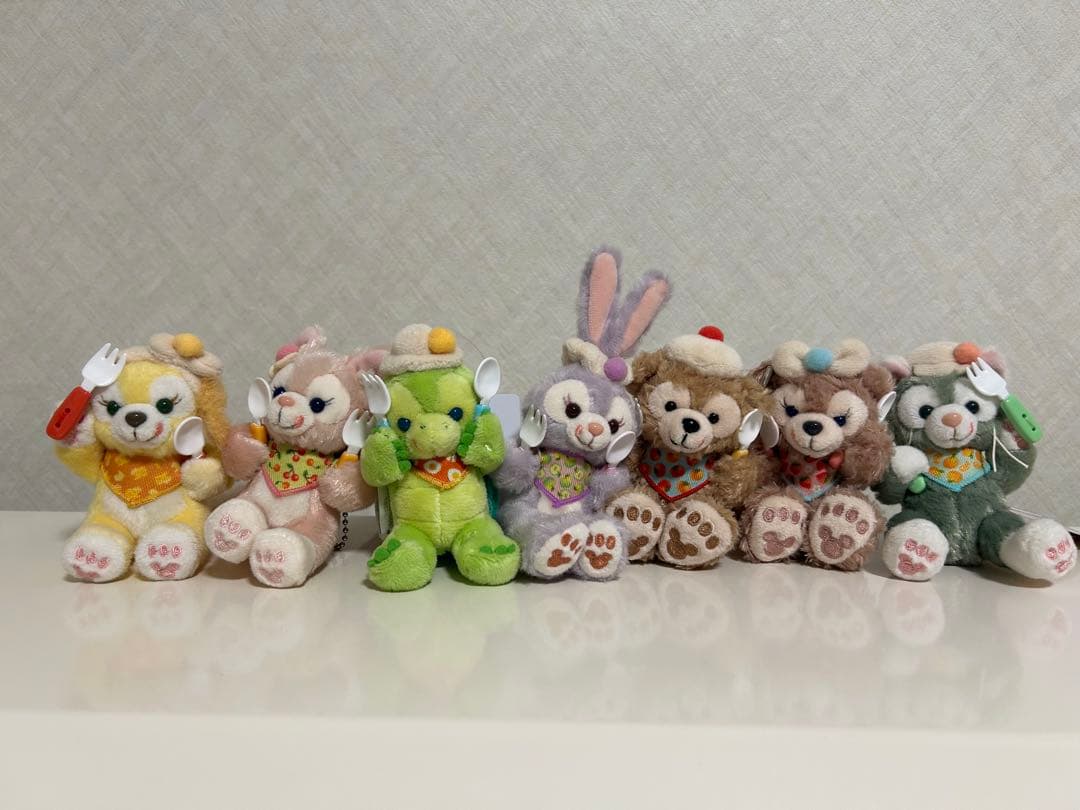 ダッフィー＆フレンズ　ぬいぐるみチャーム　ワンダフル　キッチン