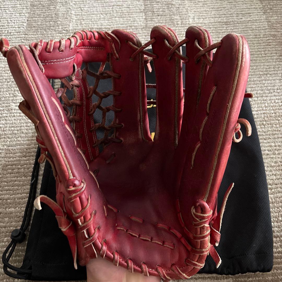 硬式野球グローブ ゴールドステージ 収納袋付き