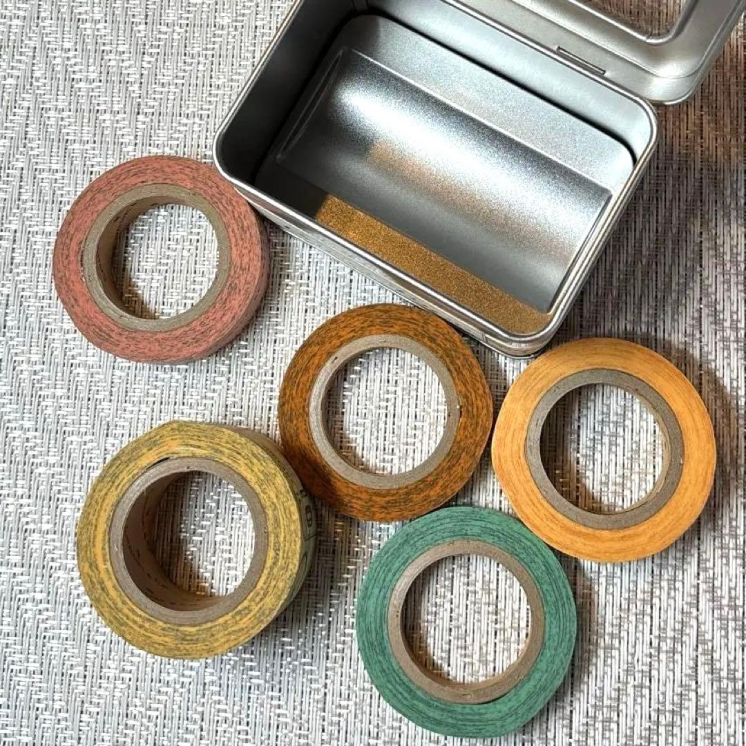 廃盤　カバリーニ　ヴィンテージ　 マスキングテープ　5セット（25巻）