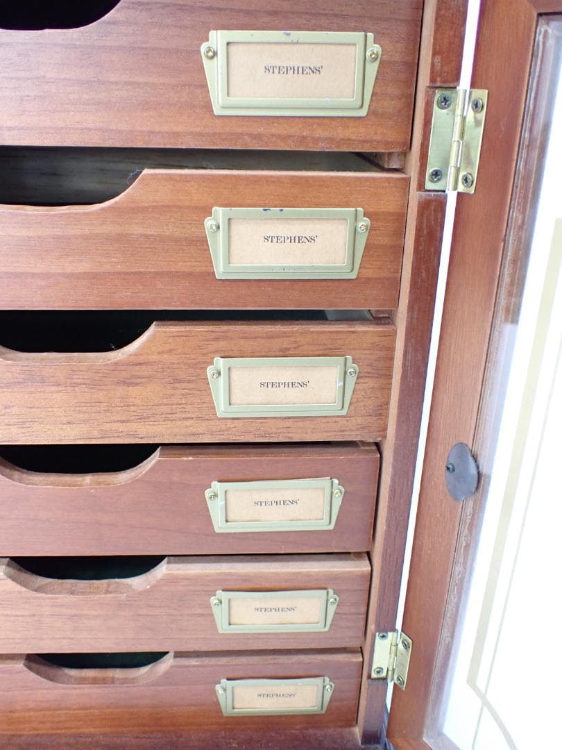 TEPHENS’ 1936 レターケース コレクションボックス ヴィンテージ　a