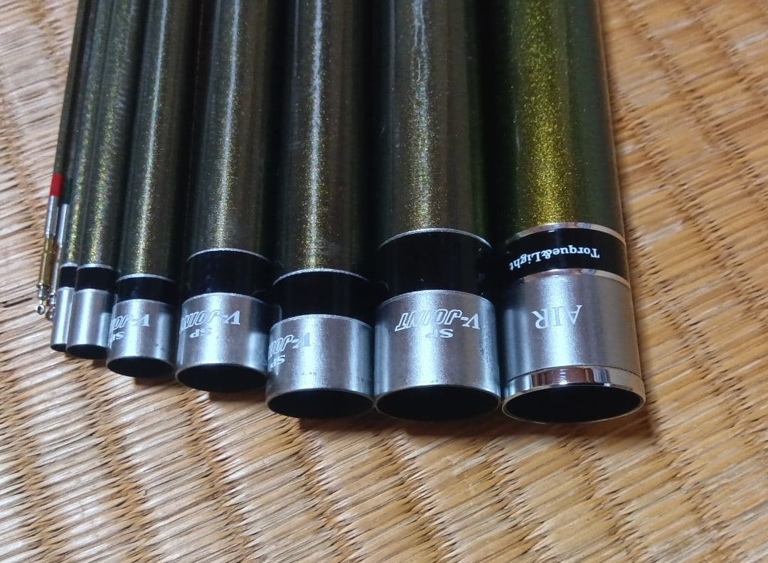 鮎竿　ダイワ銀影　エアトルク1―90SX　全長9m　替穂先、竿袋、ロッドケース付