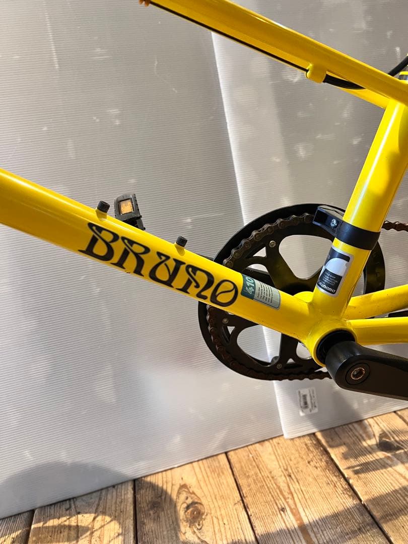 ミニベロ　BRUNO MIXTE ブルーノ　ミキスト　410mm 黄色