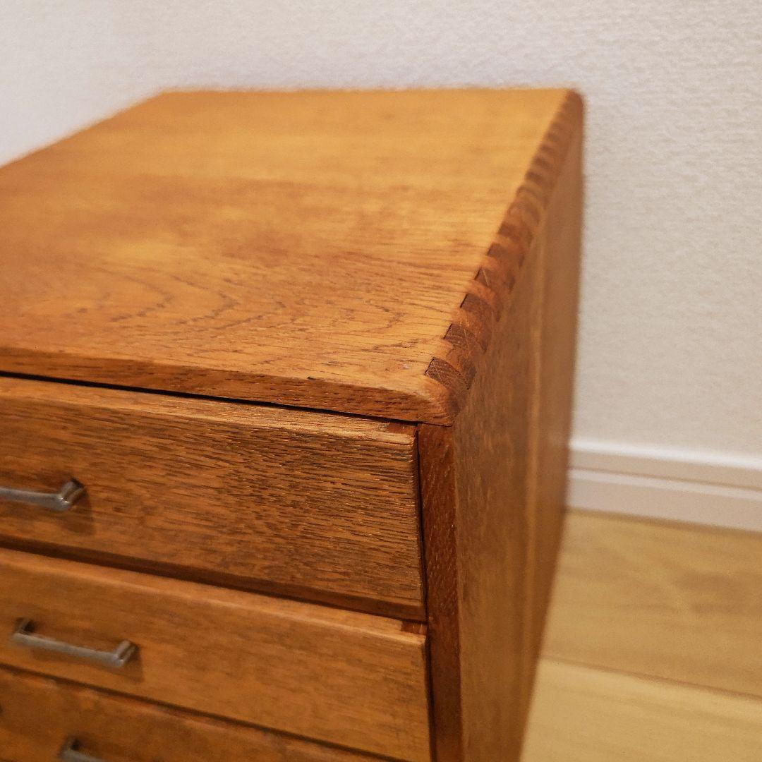 リペア済 美品　 4段小引き出し　 昭和レトロ アンティーク　引き出し　年代物