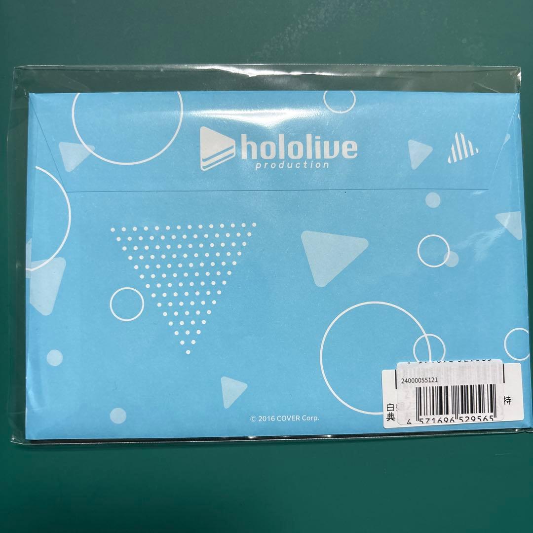 ホロライブ 白銀ノエル サイン入りポストカード