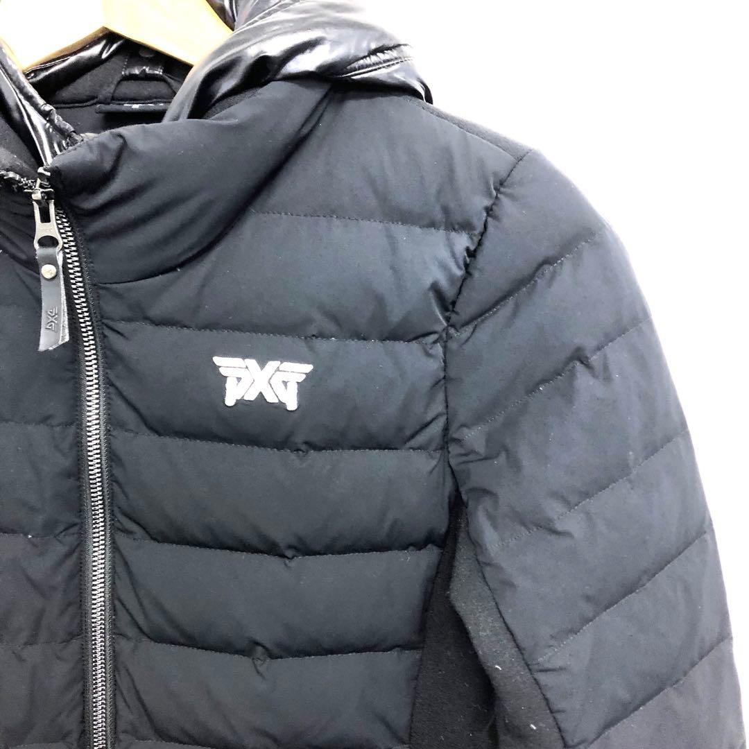 ピーエックスジー　美品　取り外し可能フード付　ゴルフダウンジャケット　保温性◎