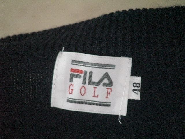 37511 フィラゴルフ　メンズ　セーター　紺色　サイズ48
