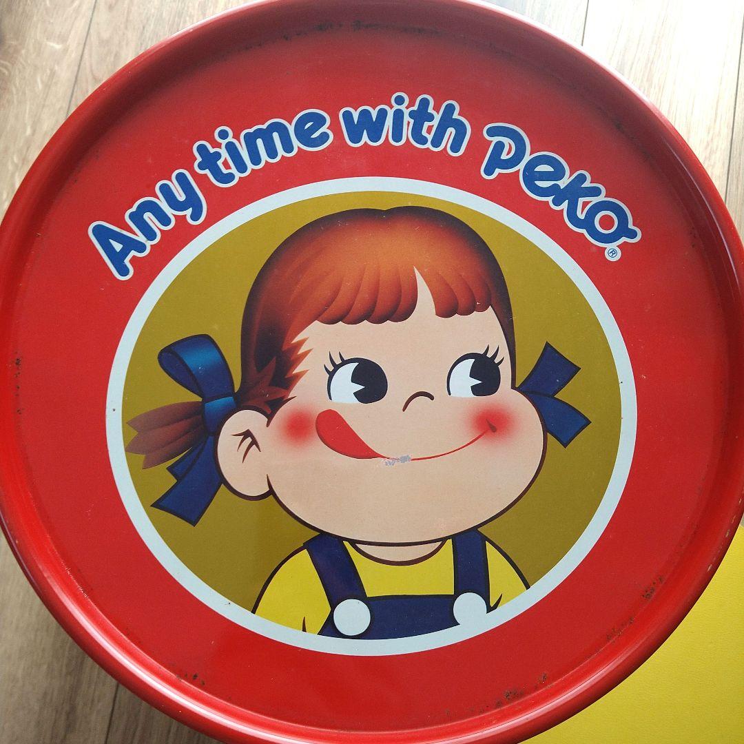 不二家☆ペコちゃん缶スツール